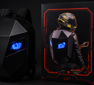 Maleta Ojos LED Moto Bluetooth