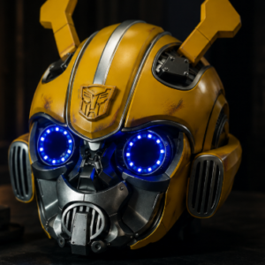 Casco Portátil Transformers Bumblebee 1:1 Control por Voz