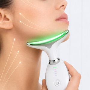 Masajeador Facial con Luz LED