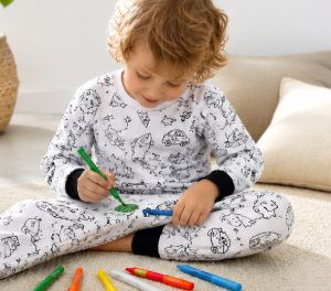 Pijama para Colorear niños